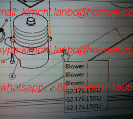 Китай SM52 SM74 blower,G2.179.1501,original new blower,240V,400W поставщик