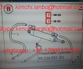 Китай F9.334.002  XL105 SM102 CD102 pneumatic cylinder D16 H50 use for offsetpress machines F9.334.002/02 поставщик