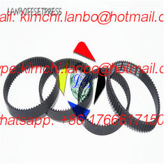 Китай Gates 210HTD3M-9MM Roller drive belts V tip type offset printing machine belt поставщик