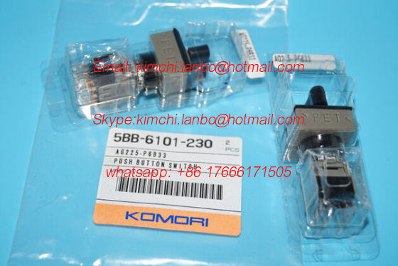 5BB-6101-230,Komori push button switch,AG225-P6B33,original switch for Komori поставщик
