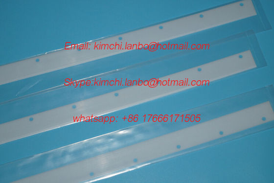 komori LS29 wash up blade,820*36*1mm,11 holes,komori LS29 plastic blades,high quality поставщик
