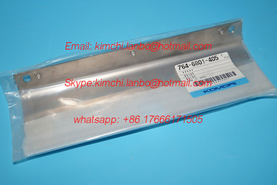 764-6801-405,komori machine guide,7646801405,komori original front lay separator,komori LS machines spare parts поставщик