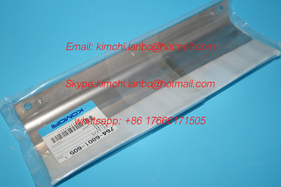 7646801605,komori original guide,764-6801-605,komori LS440 LS540 LS640 LS740 machine front lay sheet separator,komori or поставщик