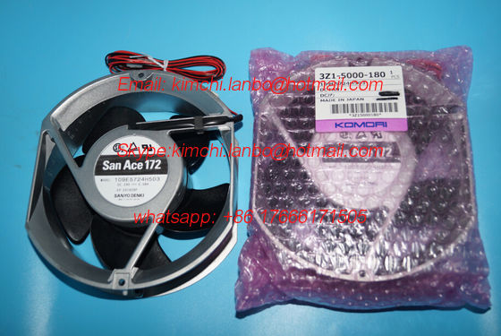 Komori fan,3Z15000180,DC fan,komori original fan,109E5724H503,KOMORI original spare parts,DC24V поставщик