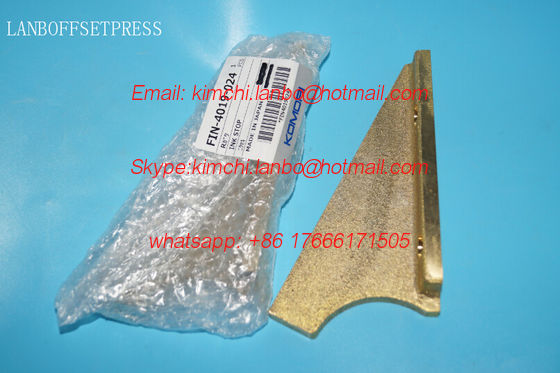 FIN-4019-024 komori ink stop komori original FIN4019024 komori ink fountain divider spare parts for komori machines поставщик
